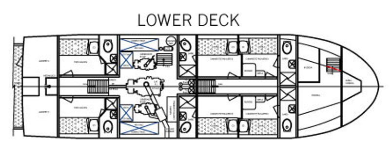 lower deck